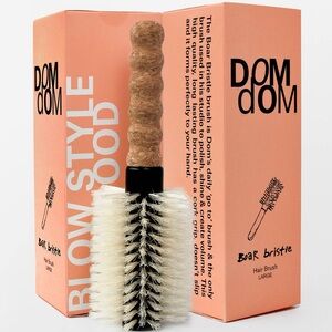 DOM DOM Blow Style Boar Bristle Hair Brush LARGE